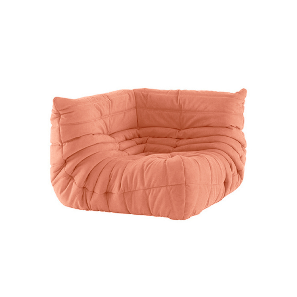 ligne roset リーンロゼオットマンオレンジ
